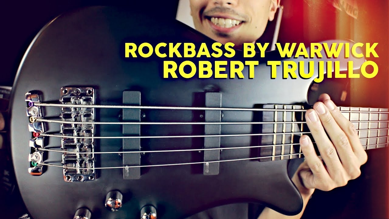 Rockbass by Warwick Robert Trujillo (Metallica) Artist Line