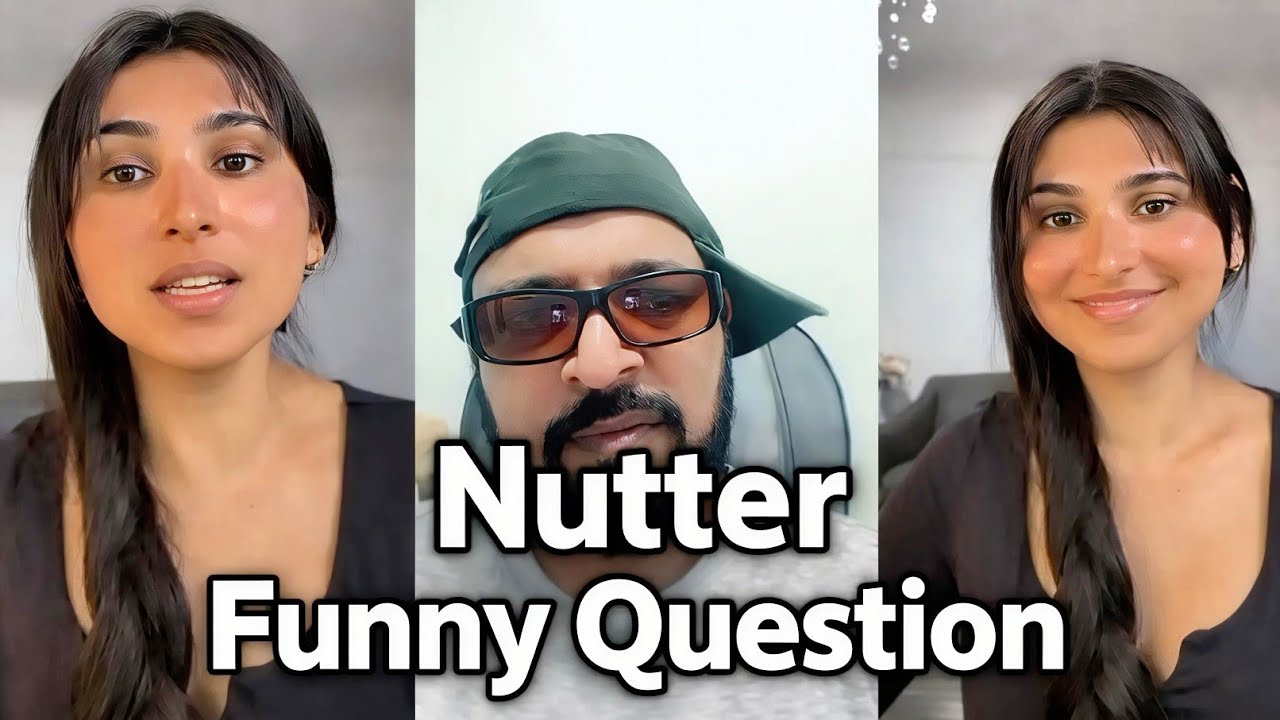Nutter Nae Pouchay aisey sawal k larki herran ho gae ! Nutter Funny  Question 