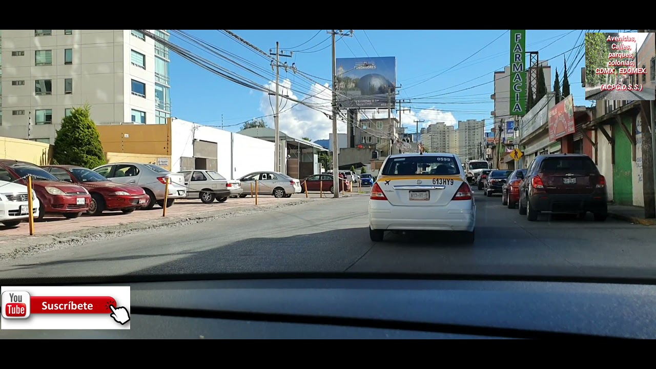 Avenida Jesus del Monte Huixquilucan Edomex.La nueva Interlomas