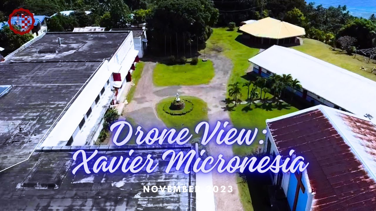 [DRONE VIEW] Sunrise on Mabuchi Hill | Xavier MICRONESIA