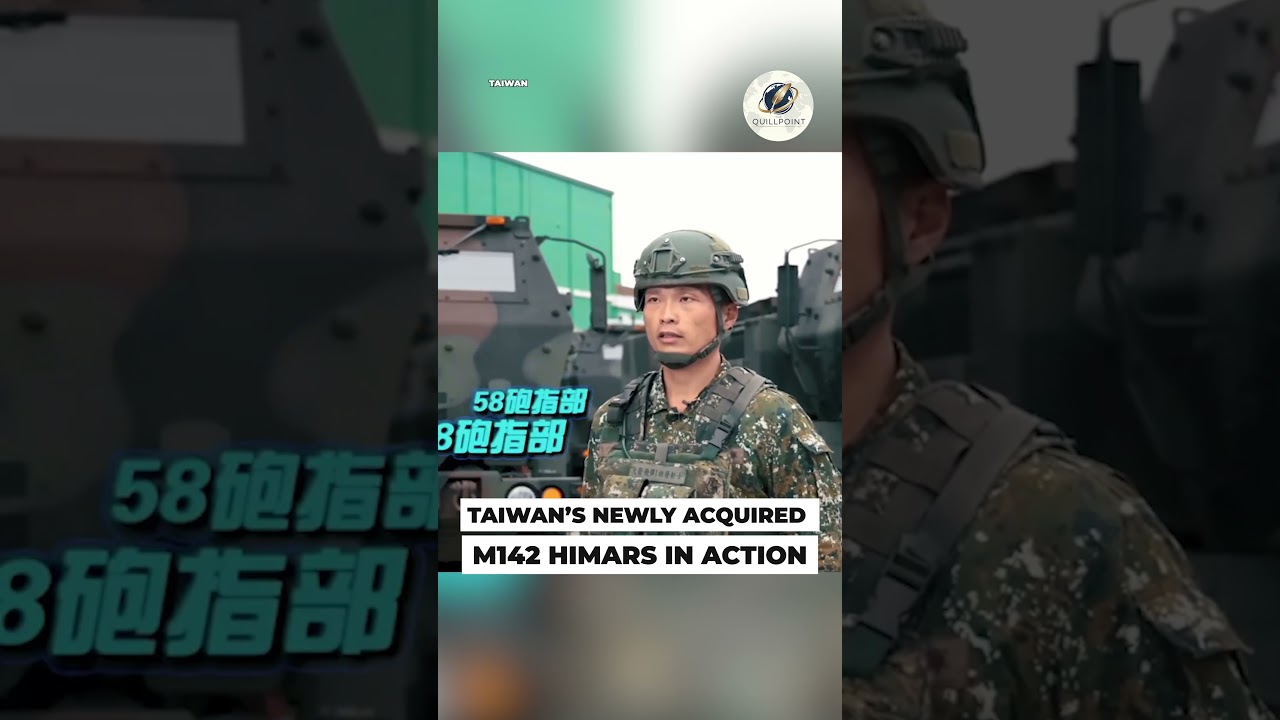 HIMARS Unleashed: US Rockets in Action During Taiwan War Drills! #taiwan