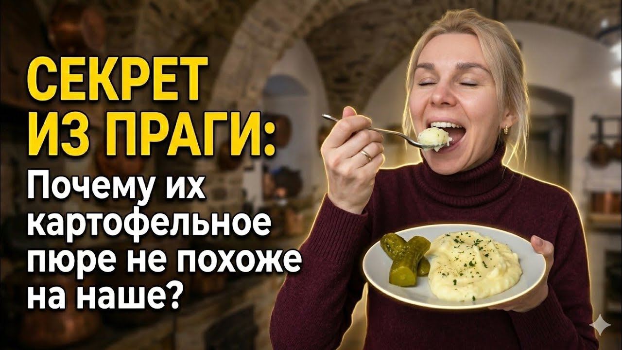 КАРТОФЕЛЬНОЕ ПЮРЕ больше не будет прежним! Узнала СЕКРЕТНЫЙ рецепт у чешского повара