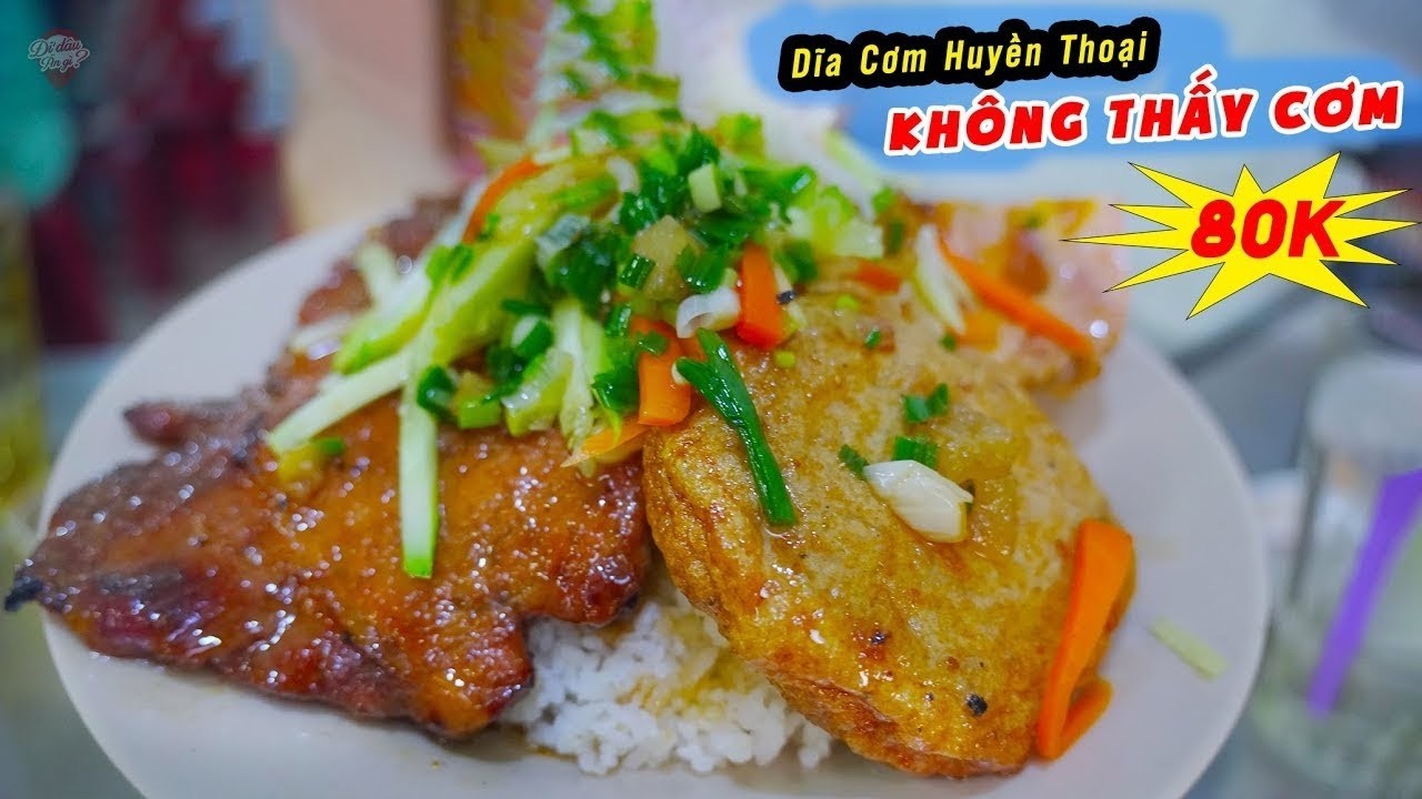 Đặc Biệt Sài Gòn CƠM TẤM CHẢ TRỨNG MUỐI ngày chỉ bán tầm 3 tiếng hết