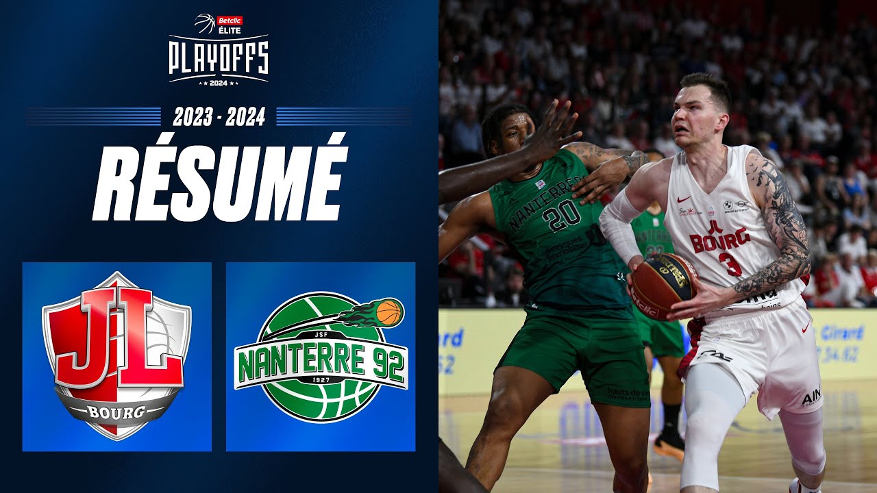 Bourg en Bresse vs. Nanterre | Resume 2023/2024 | LNB Officiel