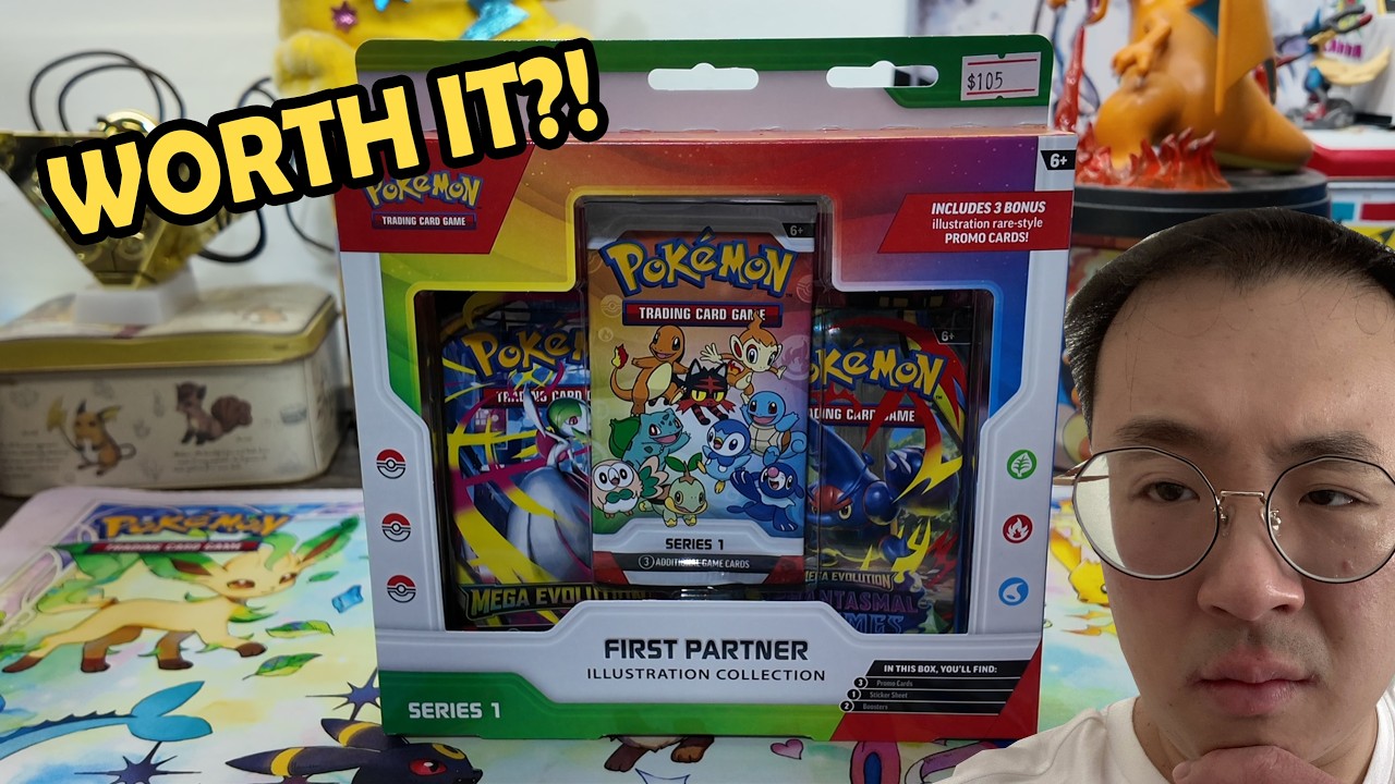 Открываем коробку Pokemon FIRST PARTNERS! Стоит ли её покупать?