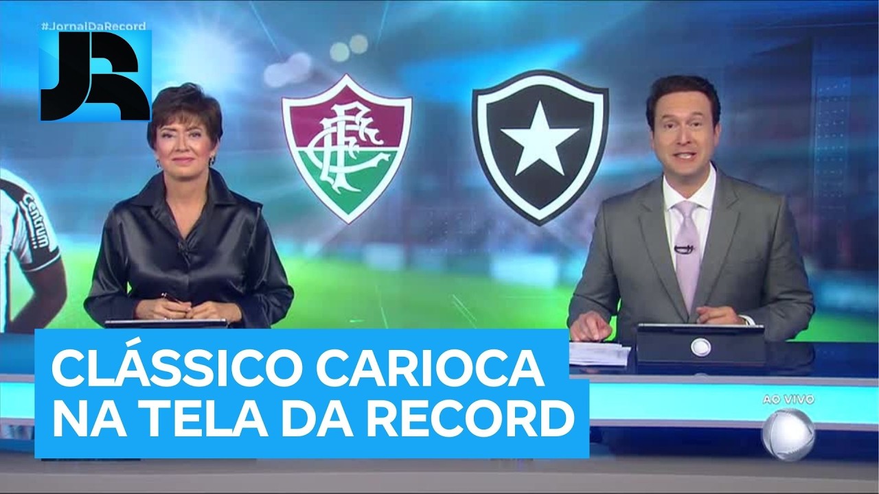 Brasileirão: Fluminense e Botafogo se enfrentam na tela da RECORD nesta quinta (12) a partir das 19h