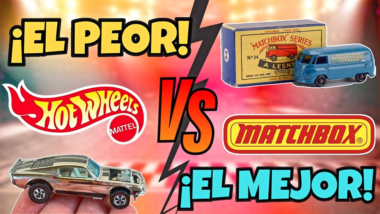 Hot Wheels vs Matchbox: ¿Cuál es el Rey de los Autos a Escala?