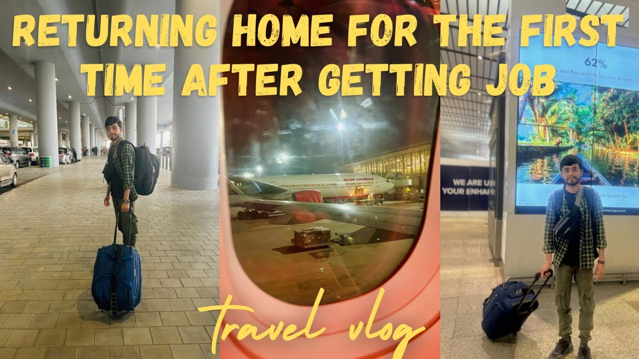 FIRST FLIGHT HOME AS A KVS TEACHER: SHARING MY JOURNEY | KVS TEACHER'S FIRST FLIGHT HOME ADVENTURE