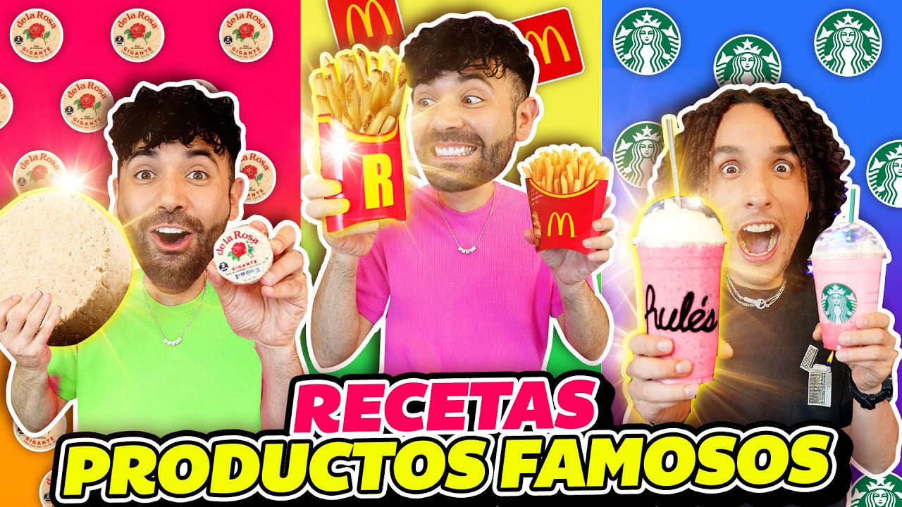 PROBANDO RECETAS EXTRAÑAS DE PRODUCTOS FAMOSOS | Encontramos la Receta de la Fanta 😱 | LOS RULÉS