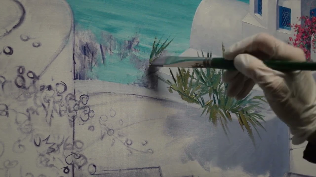 SENKARIK - BREATHTAKING VISTA: Painting the Palms