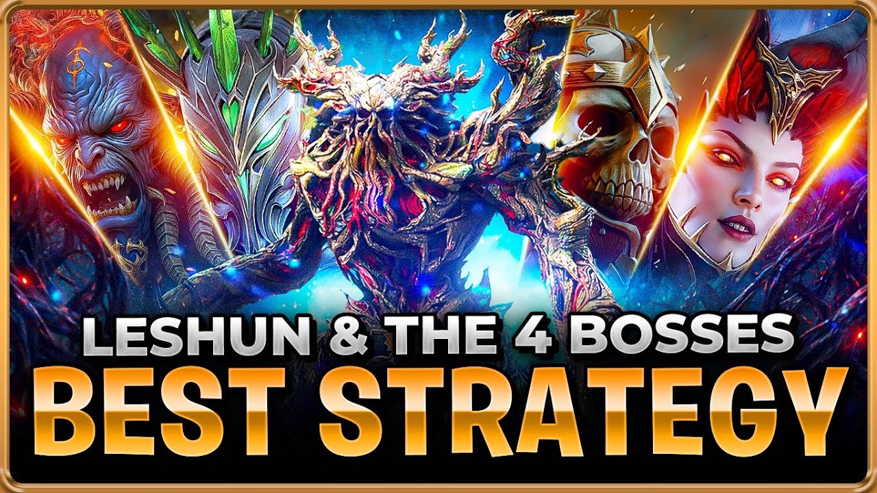DEFEAT The Most Endgame Content & Get The Grim Forest Badge! Raid: Shadow Legends Leshun Guide