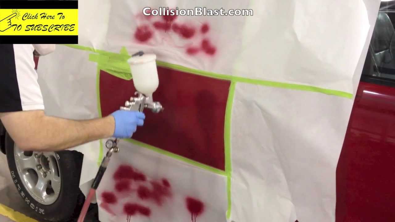Car Spot Paint Job Using Preval Paint System