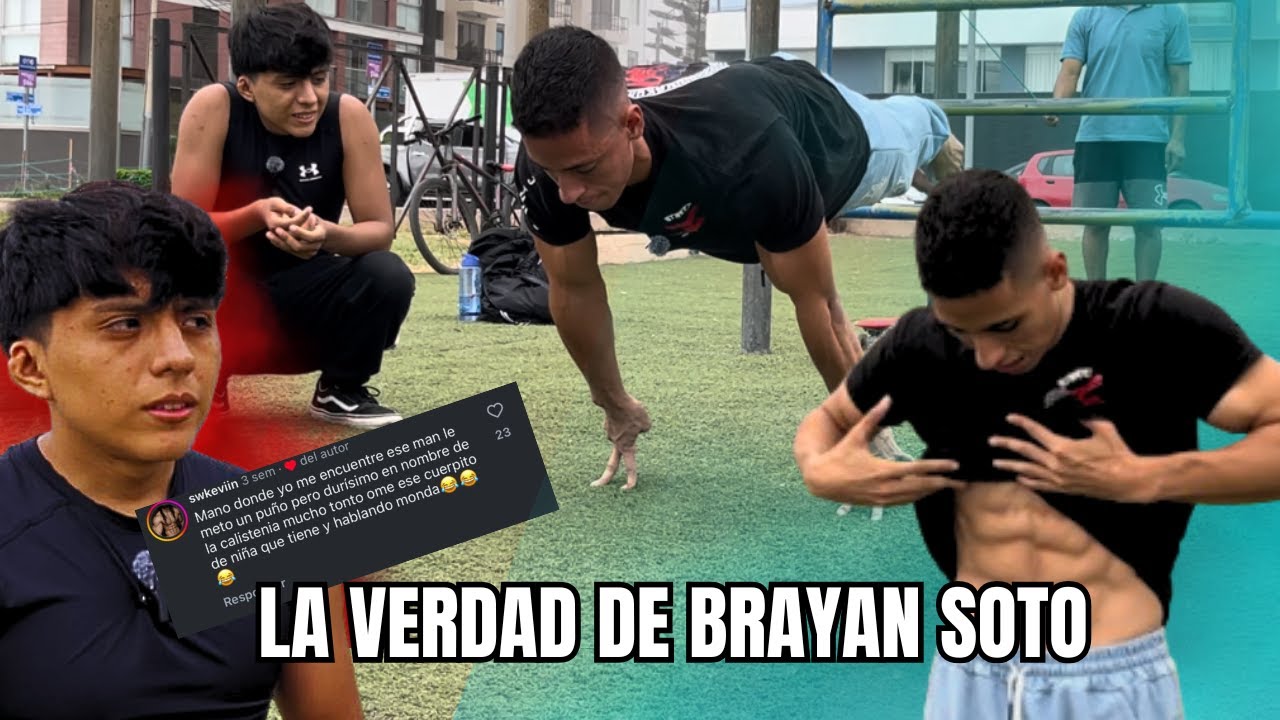CARA A CARA CON BRAYAN SOTO  *La cruda verdad de ser fitness*