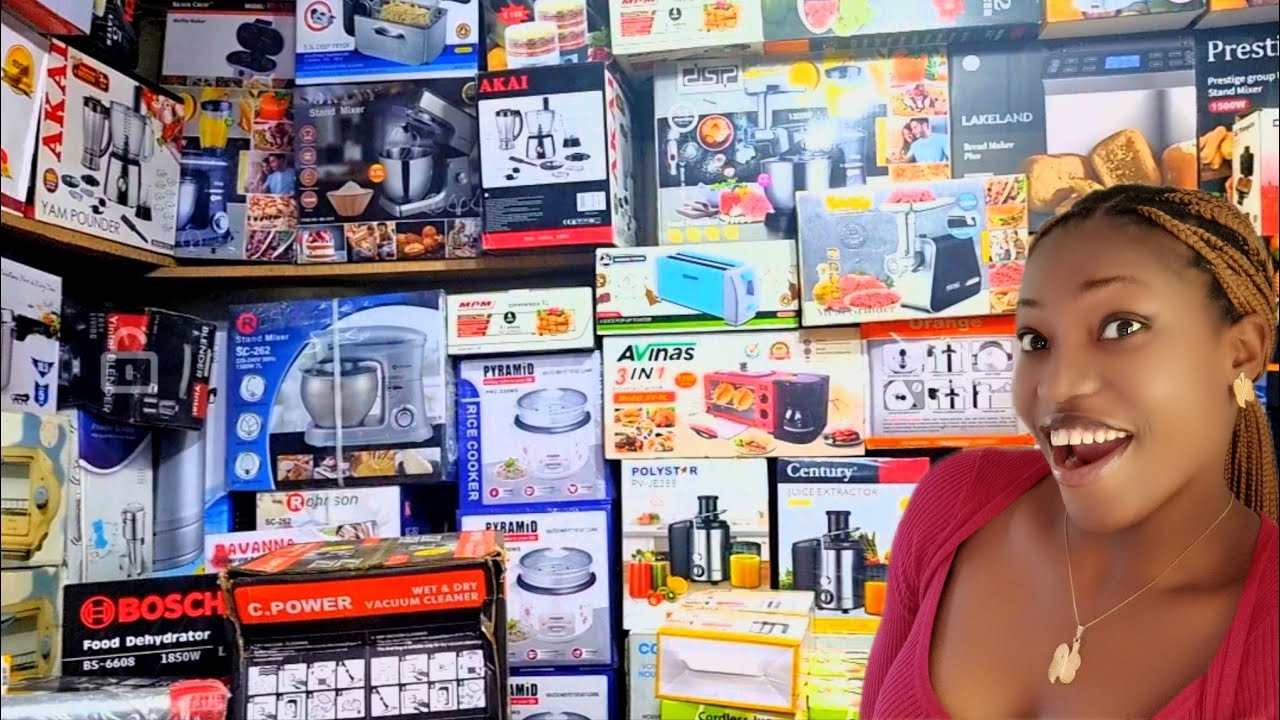 WHERE TO BUY KITCHEN EQUIPMENT AT AFFORDABLE PRICES IN ALABA INT'L MARKET 😱😱 || MARKET VLOG