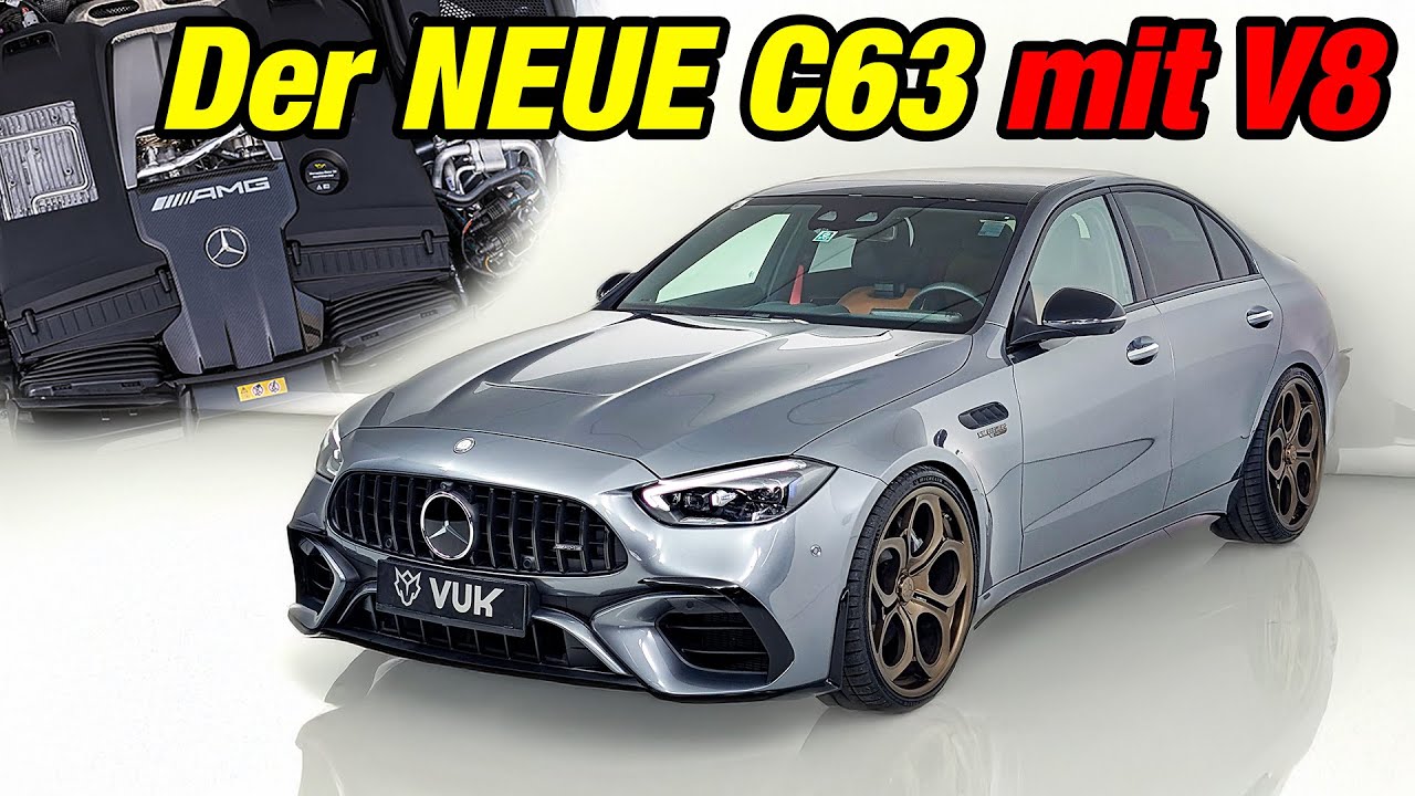 Der neue C63 AMG mit V8-Biturbo von VUK