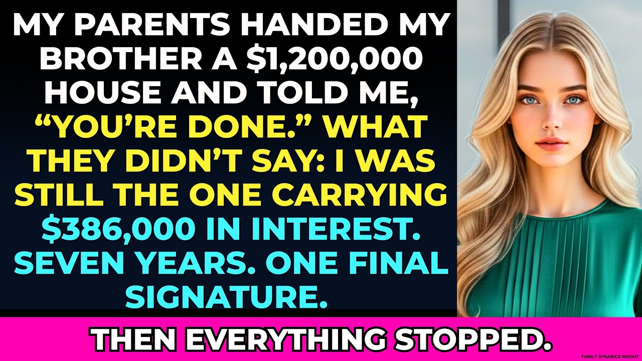 My Parents Erased My Name From A $1.2M House—But Left Me The Debt | What I Did Next.
