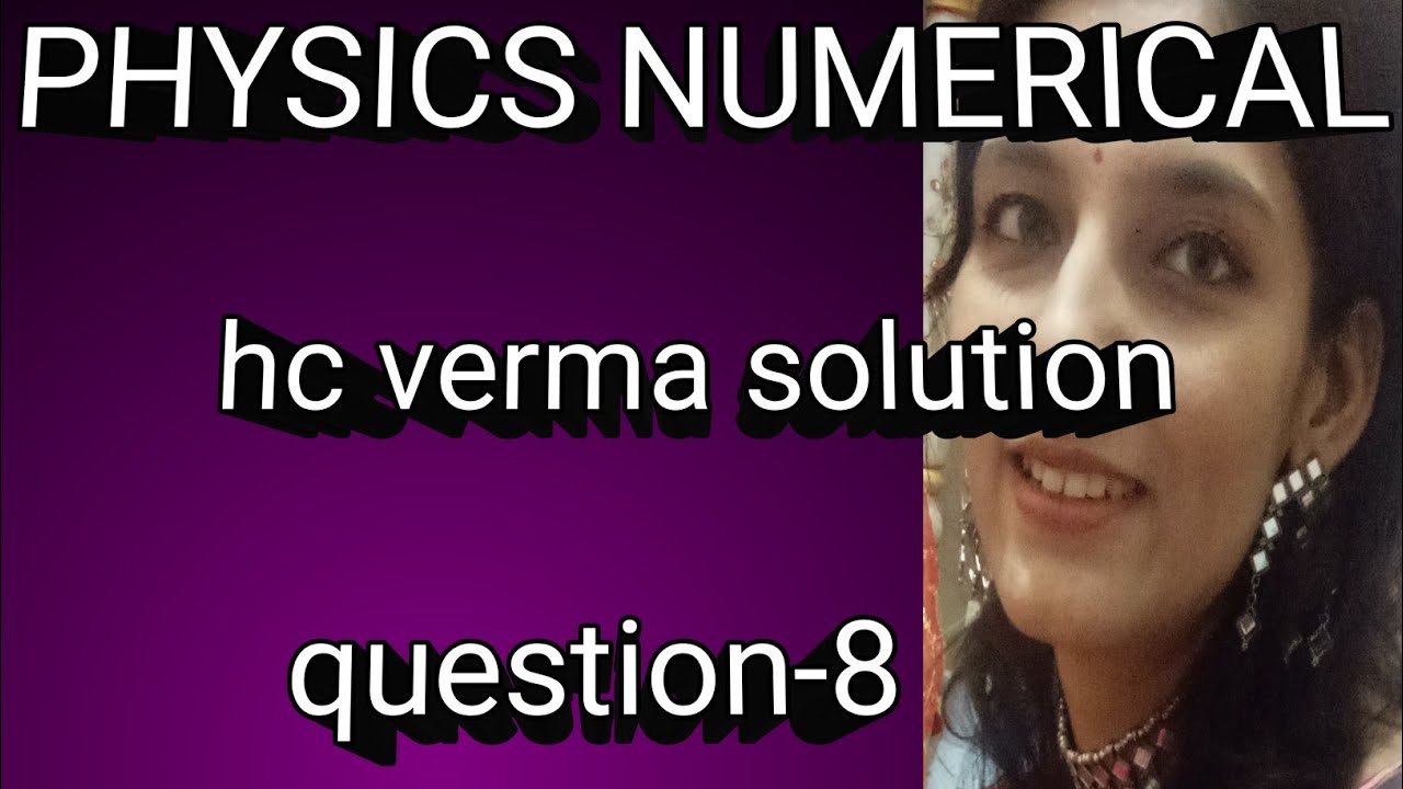 hc verma solution