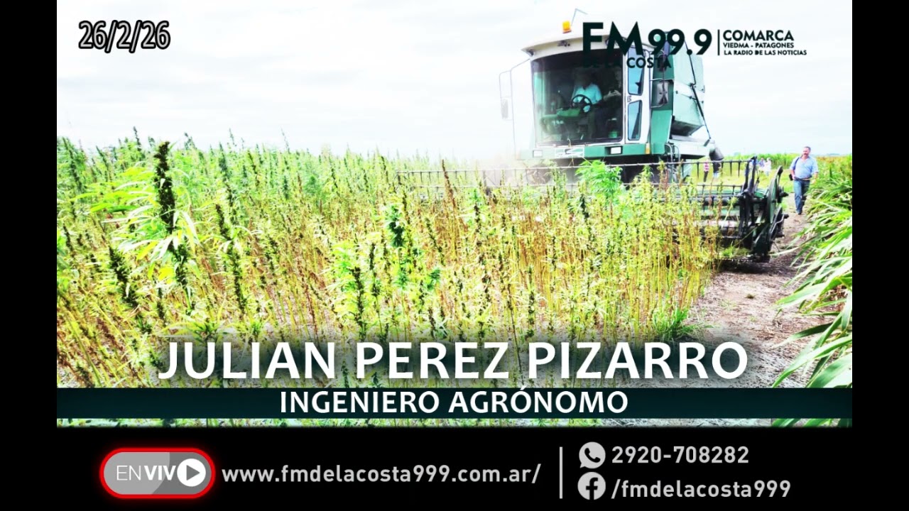 Julián Pérez Pizarro - FM DE LA COSTA 99.9 - 26/2/26