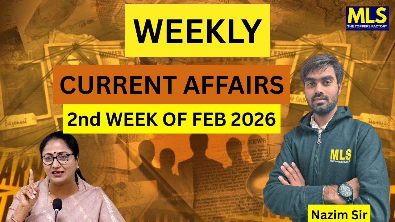 Weekly Current Affairs | 2nd Week of FEB 2026 |Jamia BALLB, AMU BALLB, CUET, OLET, CLAT, AILET