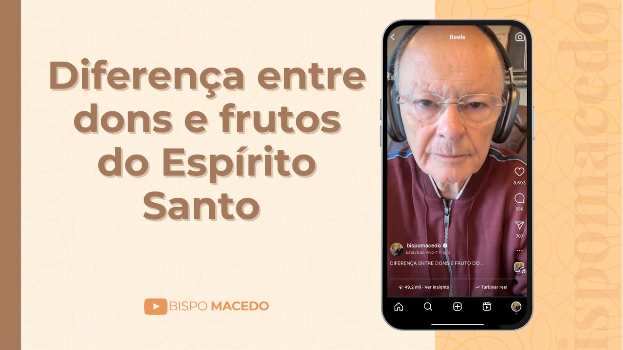 Diferença entre dons e frutos do Espírito Santo - Meditação Matinal 18/03/25