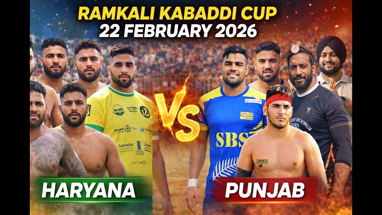 Haryana vs Punjab Circal Kabaddi match Ramkali Jind live