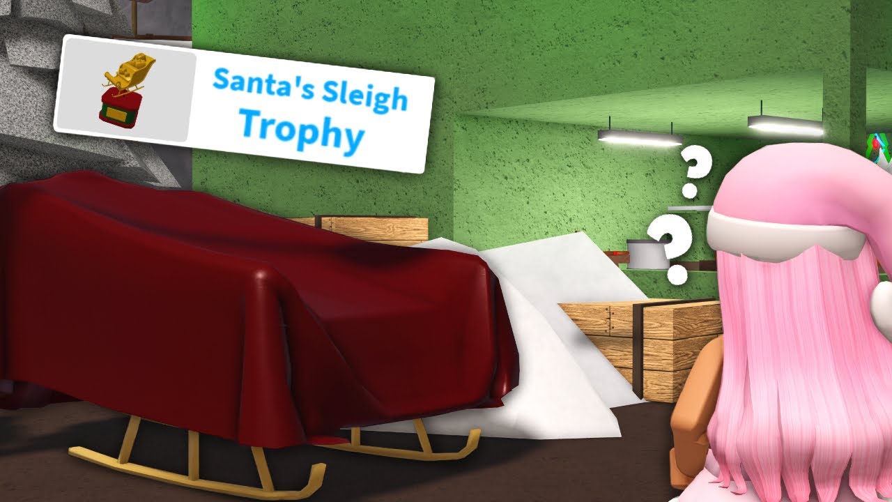All Of The SECRETS In The Bloxburg Christmas Update