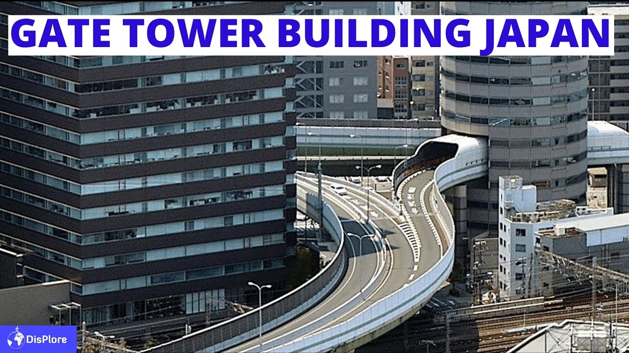 Откройте для себя здание Gate Tower. Через это УДИВИТЕЛЬНОЕ здание проходит шоссе.