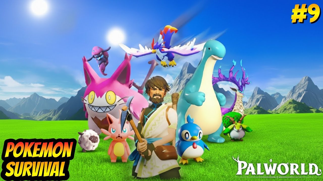 My New POKEMON GANG Is Here - Palworld #9