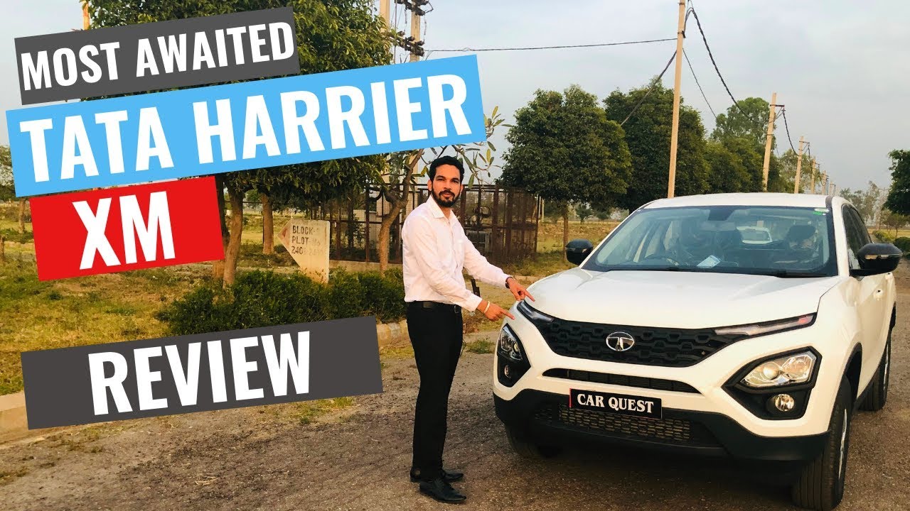 2019 Tata Harrier XM variant full detailed review | Tata Harrier | Interior & Exterior | CarQuest