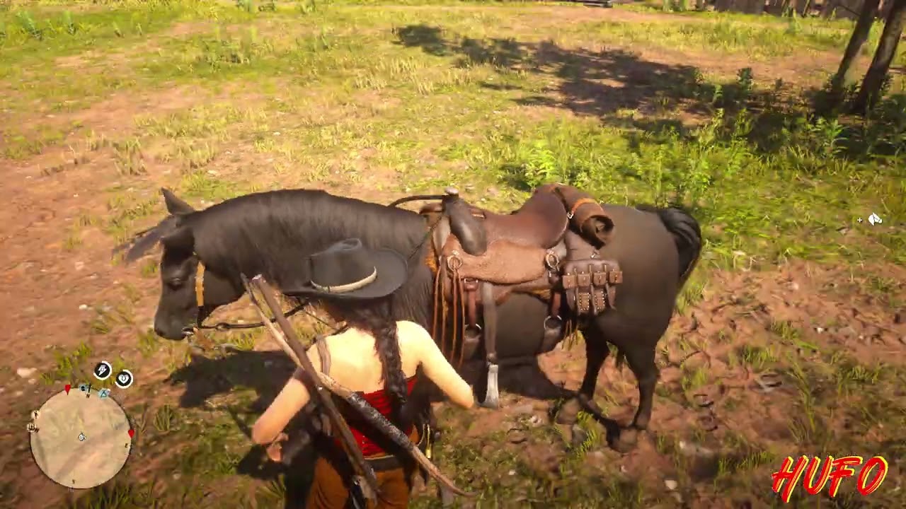 RDR 2 ON LINE 4K - VISITANDO UMA FAZENDA