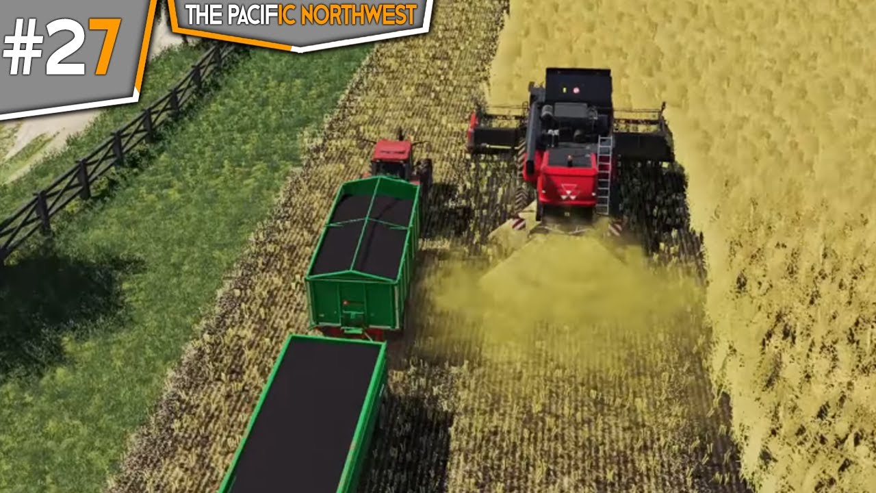 GRUBE 💲💲💲 Z RZEPAKU! #27 - FS19 The Pacific Northwest | SWIATEK