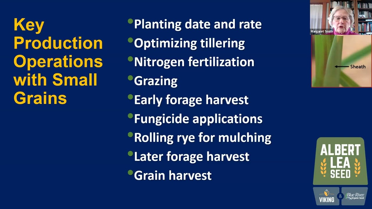 How Do Small Grains Grow and Develop? Harnessing This Knowledge To Improve Management - Farminar