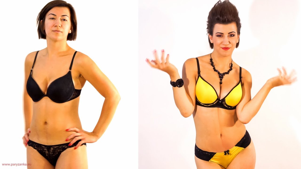 Metamorfoza brafittingowa Lidii. Bielizna Agio Milano push up Magic up