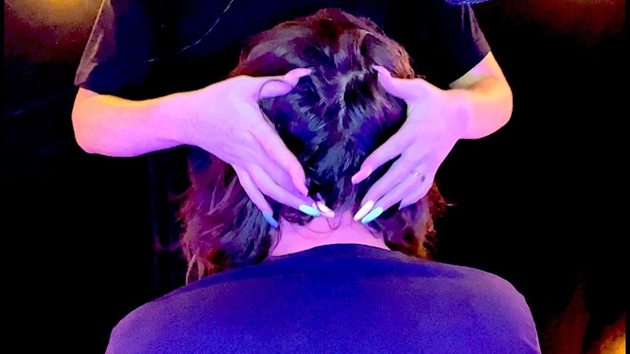 ASMR Whisper | Nape Scratch & Scalp Massage