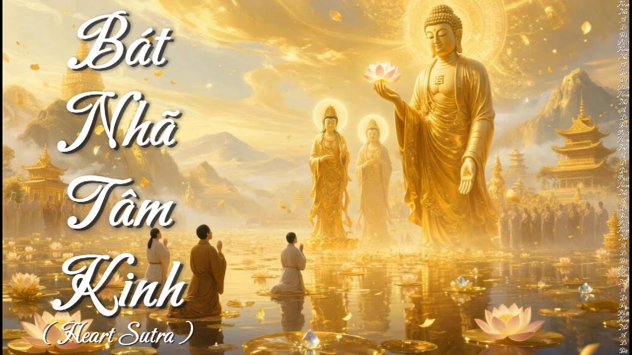 Thiền ca Bát Nhã Tâm Kinh ( Heart Sutra ) -  Nghe Là Thấy Tâm An -Buông Xả Chấp Trước  - 般若心経