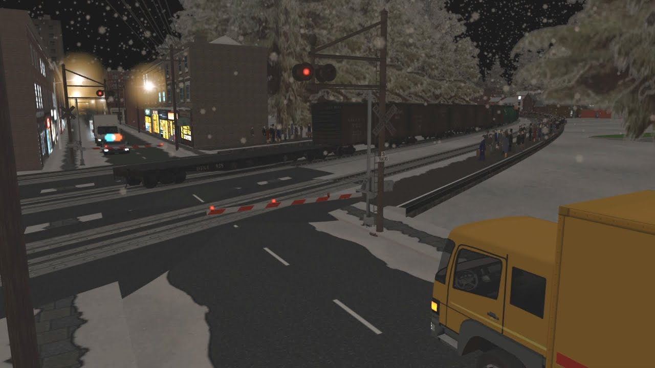 Trainz Railfanning Sneak Peek: Fictional Christmas Route, Steam Engines, ATSF, CB&Q, CSX (C&O), Etc