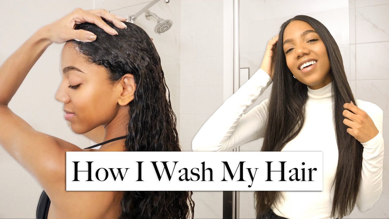 My Hair Wash Routine | Long Curly Natural Hair