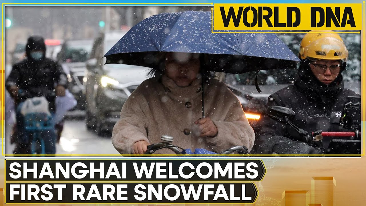 China: Wave of Low Temperature Brings Rare Snowfall to Shanghai | World DNA