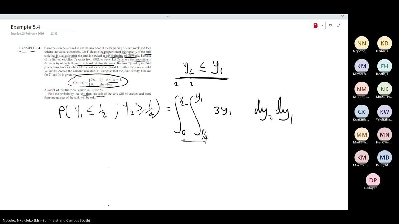 Conditional Probability Distribution for Multivariate Variables