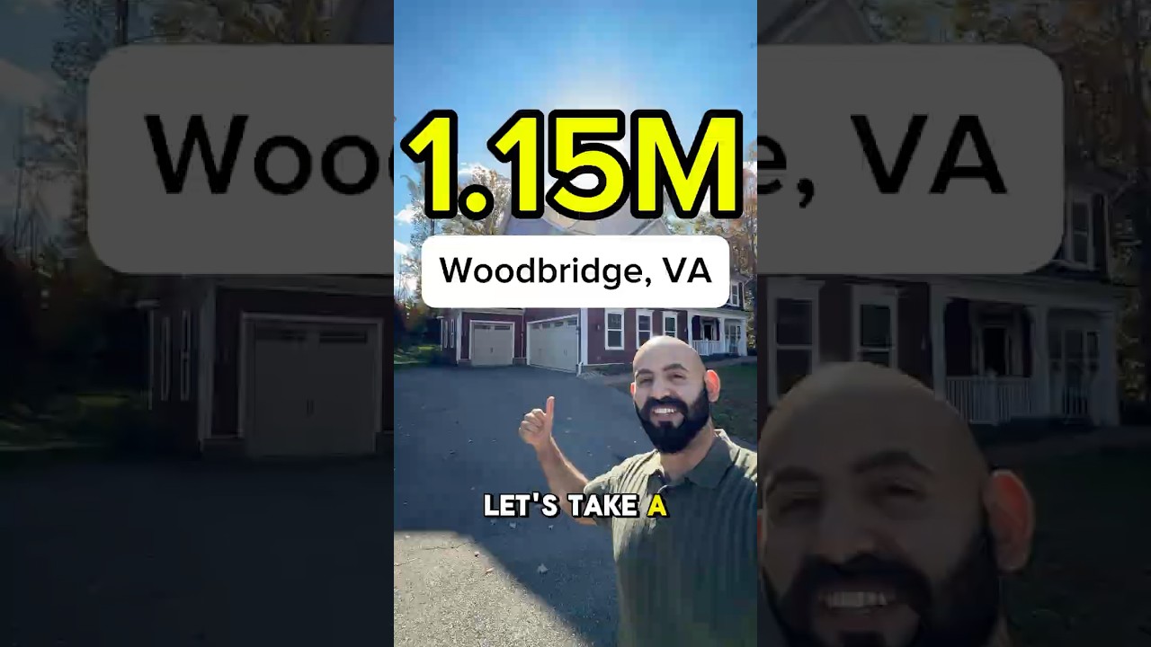 $1.15M | WOODBRIDGE, VA | WANNA SEE IT IN PERSON? CHECK OUT MY CHANNEL TO GET IN TOUCH ☝️