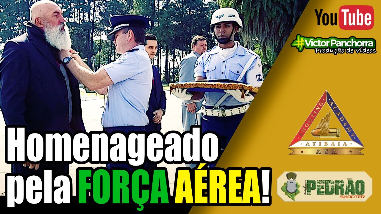 #65 - PEDRÃO SHOOTER É HOMENAGEADO PELA FORÇA AÉREA BRASILEIRA!!!