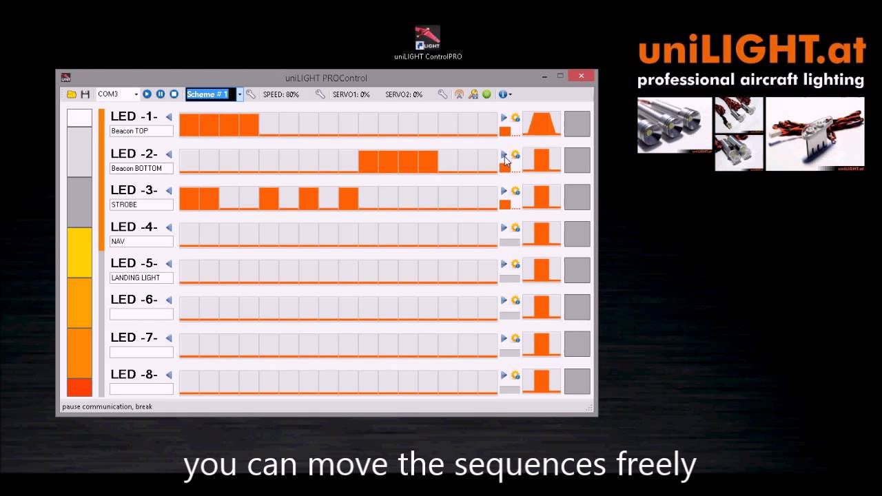 Tutorial uniLIGHT MODUL-8 PRO