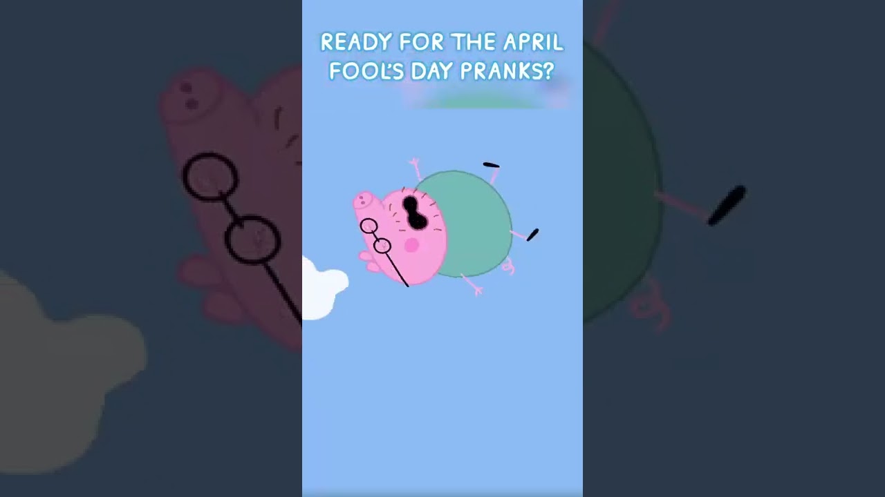 Peppa Pig April Fool&rsquo;s Day Special #Shorts