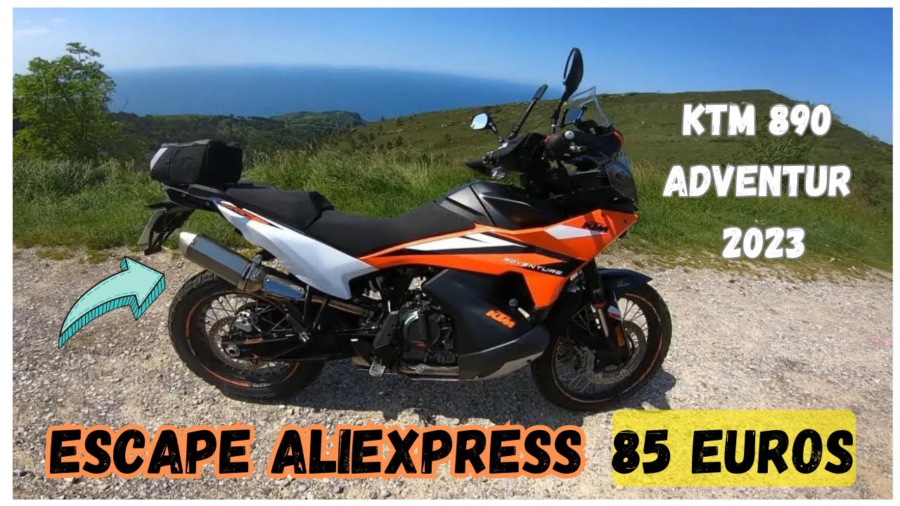 KTM 890 ADVENTURE❌ COLOCO TUBO ESCAPE DE ALIEXPRESS❌ BRUTAL SONIDO❌
