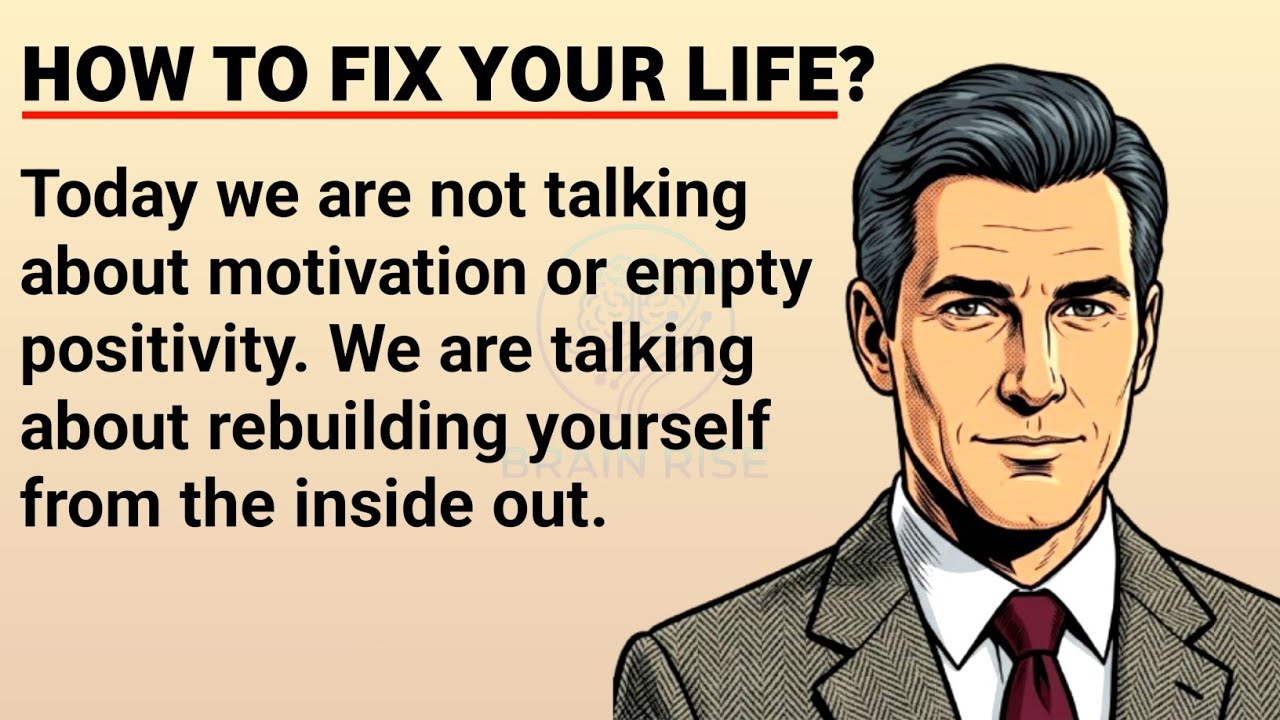 How to Fix Your Life Starting Today | graded reader | improve your english fluency