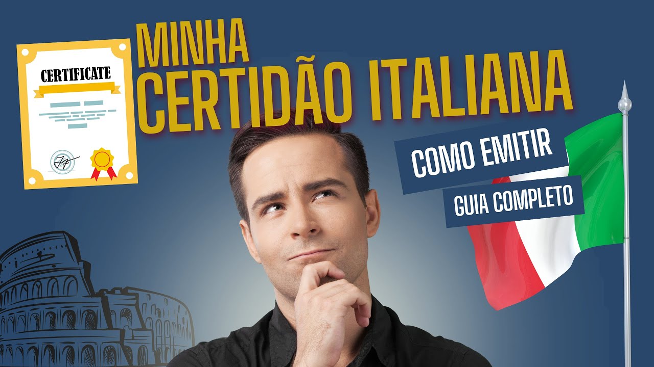 Como emitir SUA CERTIDÃO ITALIANA de nascimento