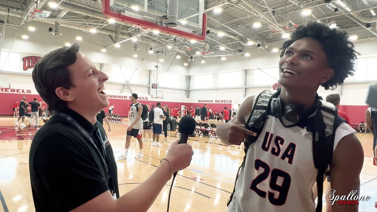 Amen Thompson Interview 2024 Team USA