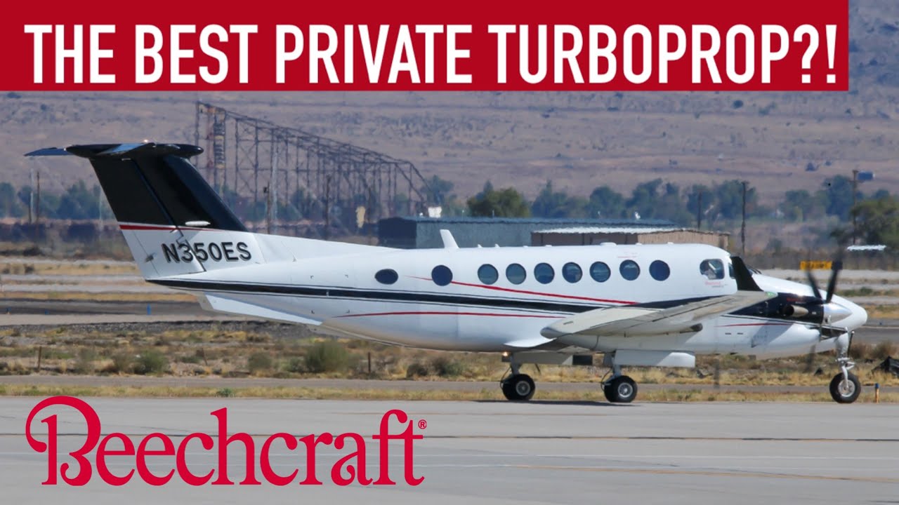 Is Beechcraft’s King Air the BEST Private Turboprop?! - Advanced Air King Air 350 Review