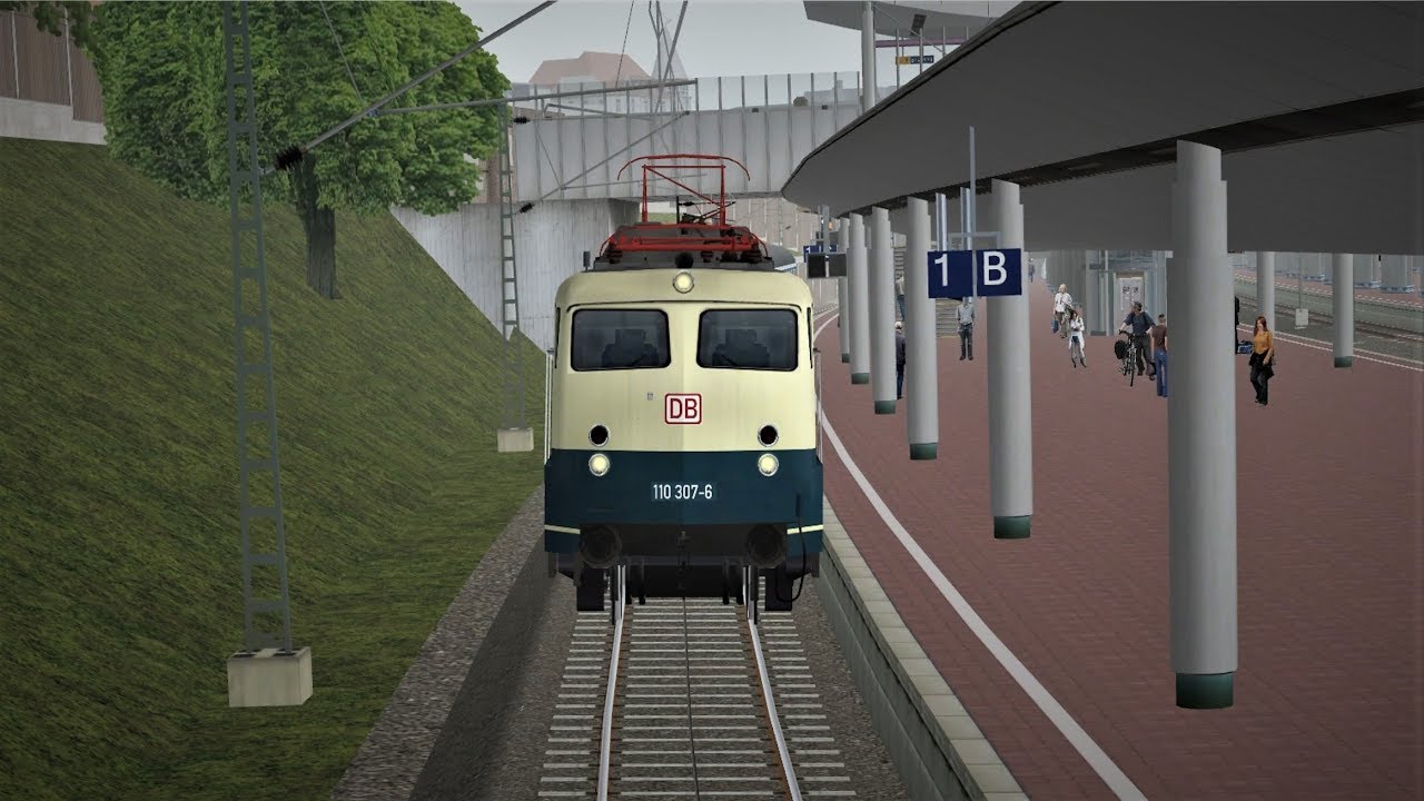 ZuSi - Folge 1 - BR110 - Paderborn - Kassel-Wilhelmshöhe