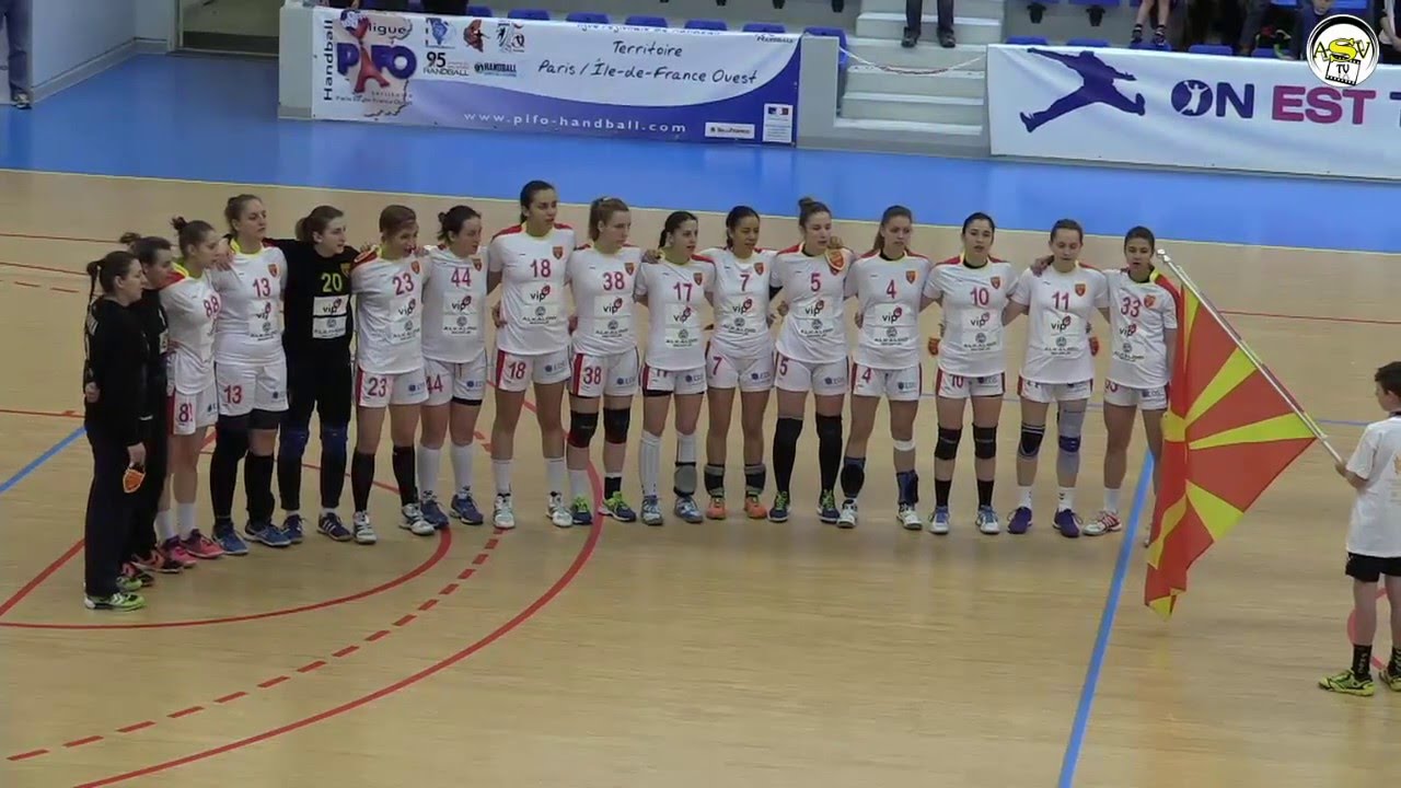 ASVTV - HandBall - Slovénie vs Macédoine - 19/03/2016 - Tournoi international junior féminin HD